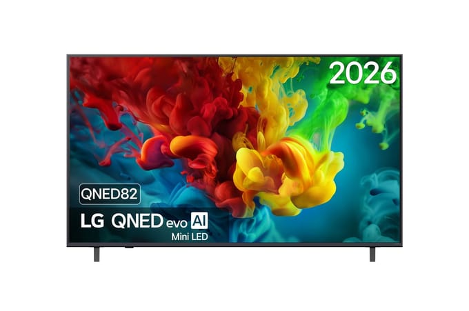 65 inch LG QNED evo AI QNED82 Mini LED 4K Smart TV 2026 - 65QNED82B6B