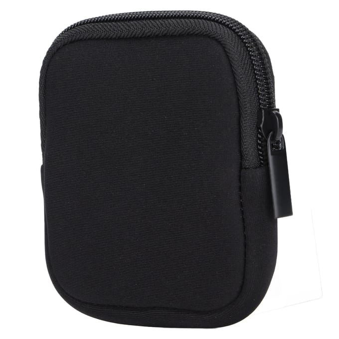 Sac de rangement pour casque Bluetooth iOS, portable, résistant à l'usure, de petite taille black