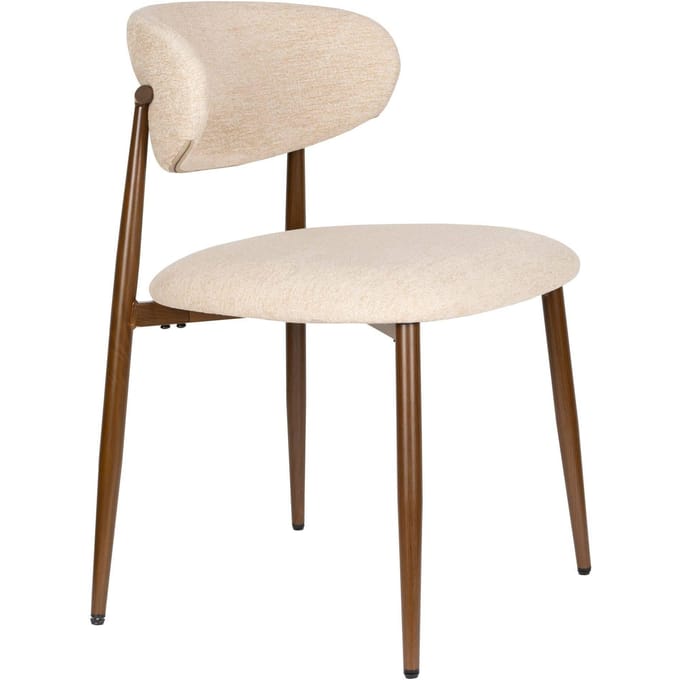 Housecraft Living Noor Eetkamerstoelen Beige - Set van 2