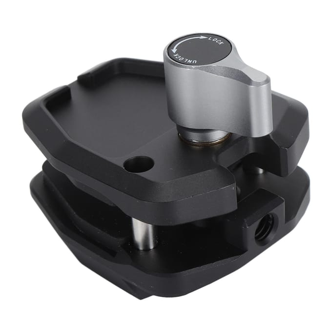 Motorfiets Windscherm Camera Mount Aluminiumlegering Motorfiets Windscherm Klem Beugel voor Insta360 gray