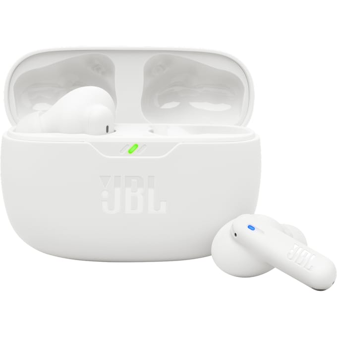JBL Wave Beam 2 - Draadloze Noise Cancelling Oordopjes - Bluetooth - In-ear - 40 uur batterij - IP54 - Wit