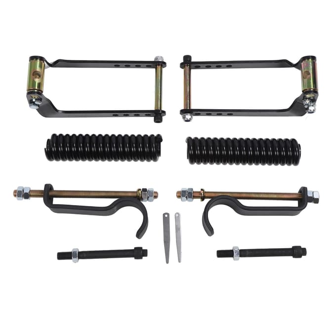 Heavy Duty Achterbladveerophanging 4611 HD Metaal Verbeterde Stabiliteit Bladveerophanging black