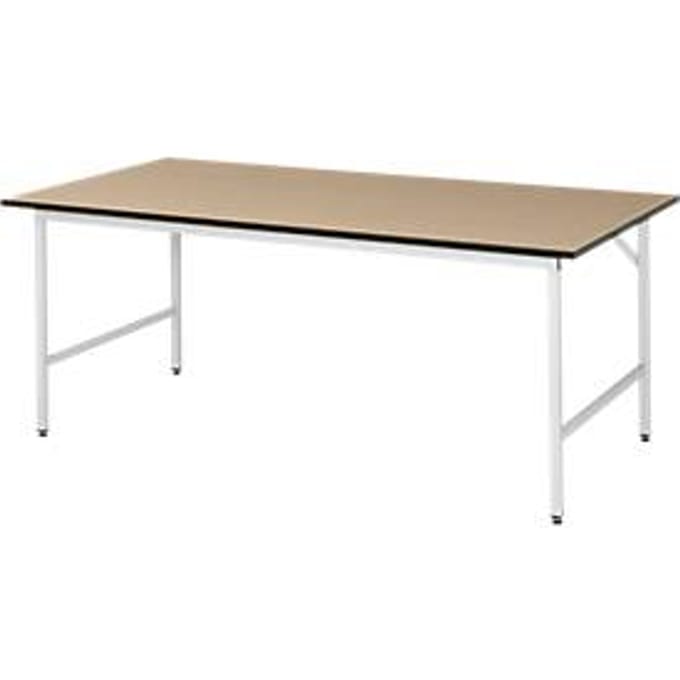Werktafel - MDF-plaat - B 2000 x D 1000 x H 800-850 mm - beuken plaat