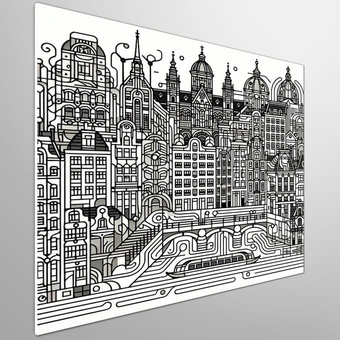 Kunstprint | Wanddecoratie | Forex | 60 × 60 cm
