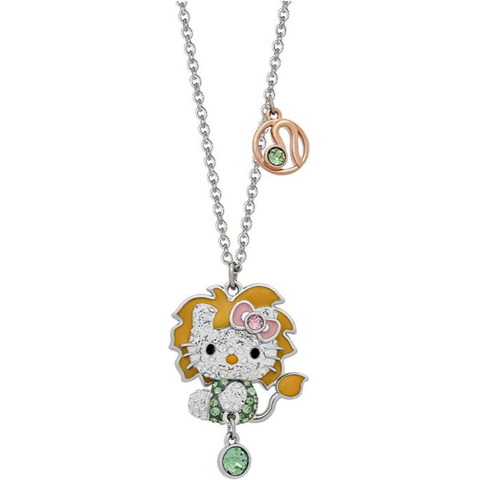 Collier Zodiaque Lion Hello Kitty Swarovski pour Femme 5215295 Box (Random Color) white