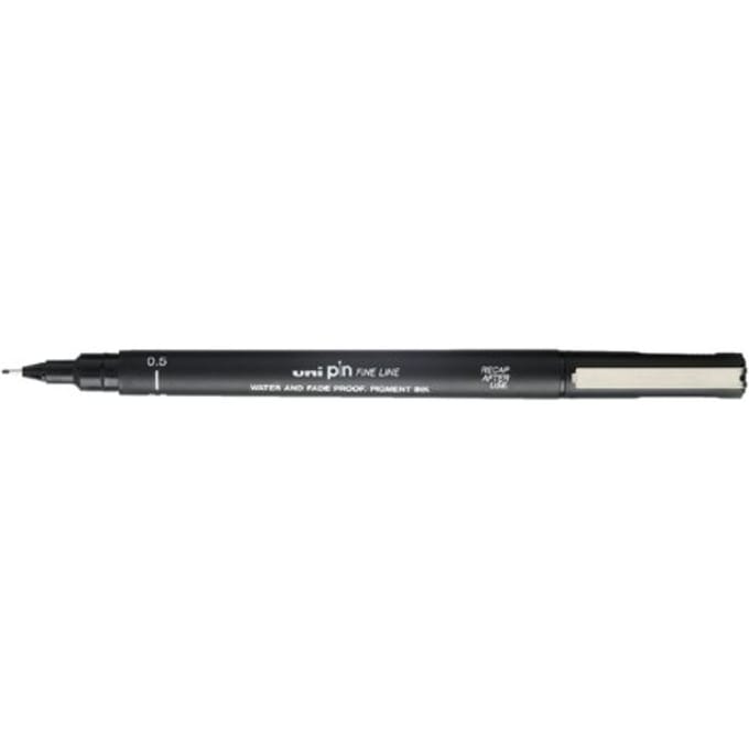 Uni Pin Fine Liner - 0.5mm zwarte schetspen