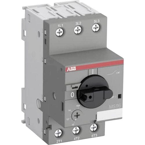 ABB 1SAM 250 000 R1008 MS 116-4 Motorbeveiligingsschakelaar Instelbaar 690 V/AC 4 A 1 stuk(s)