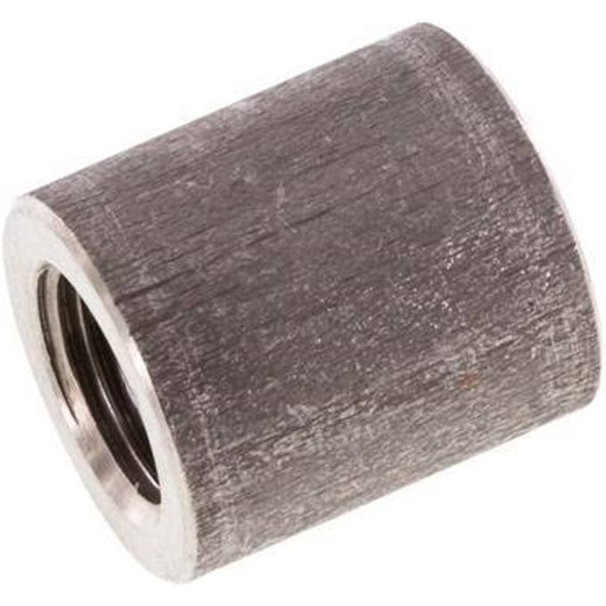 Rp 1/8'' x 14mm RVS Las uiteinde 40 Bar DIN 2986 - 17mm [2 Stuks]