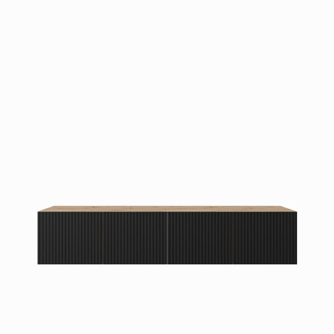 TV-kast Noe 200 (2x100) cm (artisan + zwart)