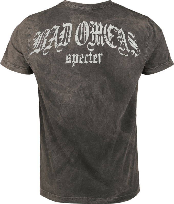 Bad Omens T-shirt - Spider - S tot 3XL - voor Mannen - grijs