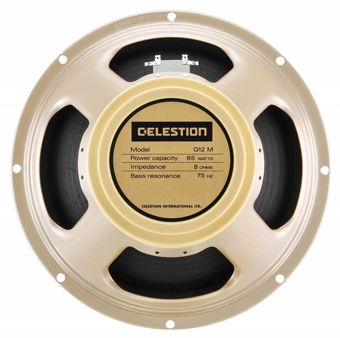 Celestion G12M-65 Creamback 12" Speaker 16 Ohm Classic Series - Gitaarluidspreker