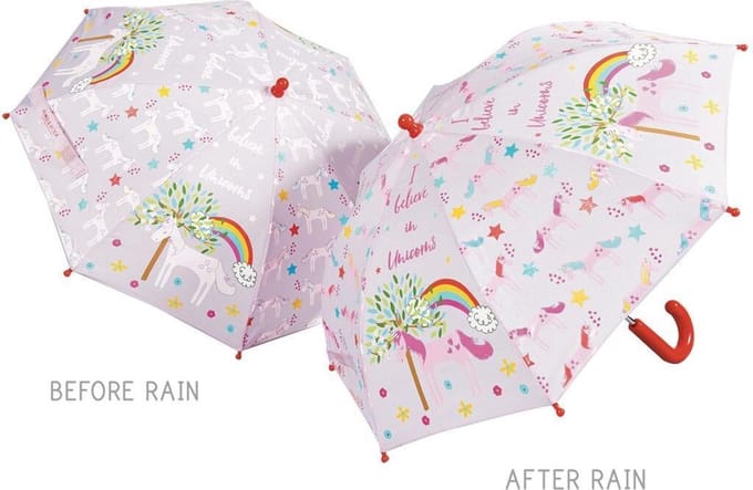 Floss & Rock Unicorn - Paraplu - Verandert van kleur!