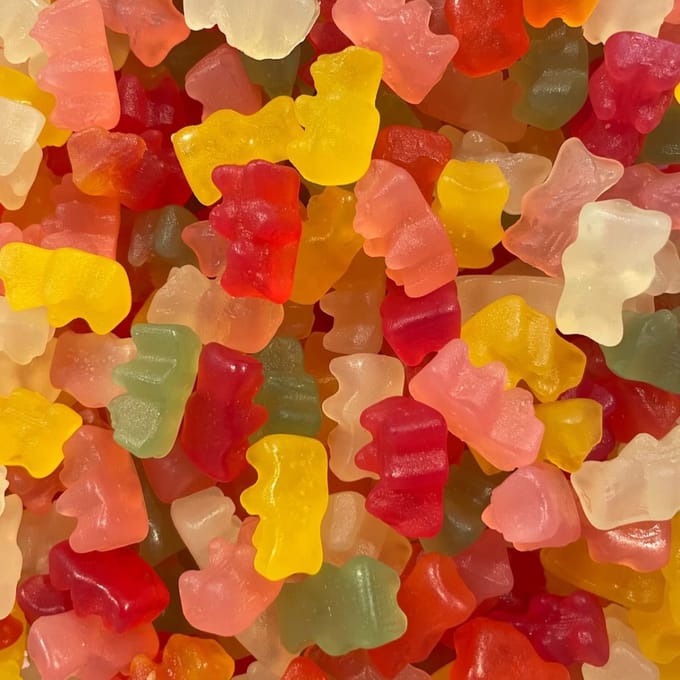 Teddy Baby Winegum VEGAN snoepbeertjes 3kg
