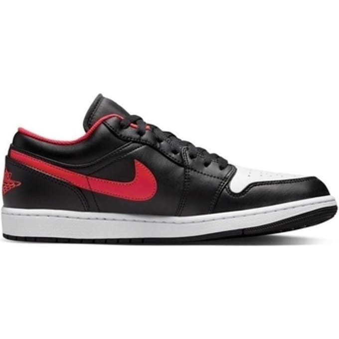 Lage Sneakers Nike Baskets Air Jordan 1 noir