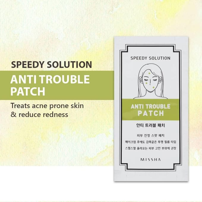 MISSHA Patch anti-problème Speedy Solution (Paquet de 8 / 96 patchs) 1 BOX (8 pack) gray