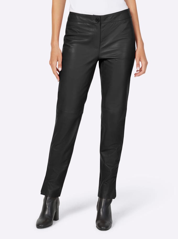 Leren broek