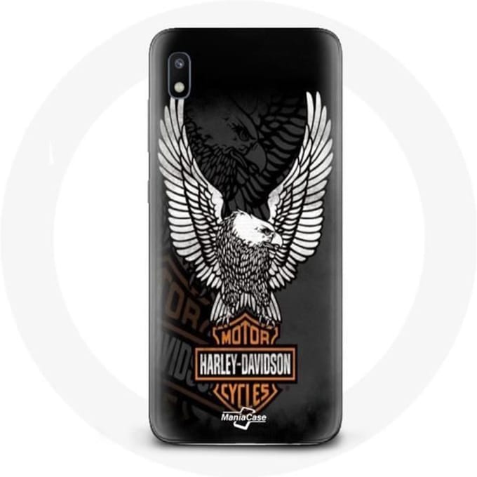 Hoesje voor Samsung Galaxy A10 Harley Davidson adelaarslogo
