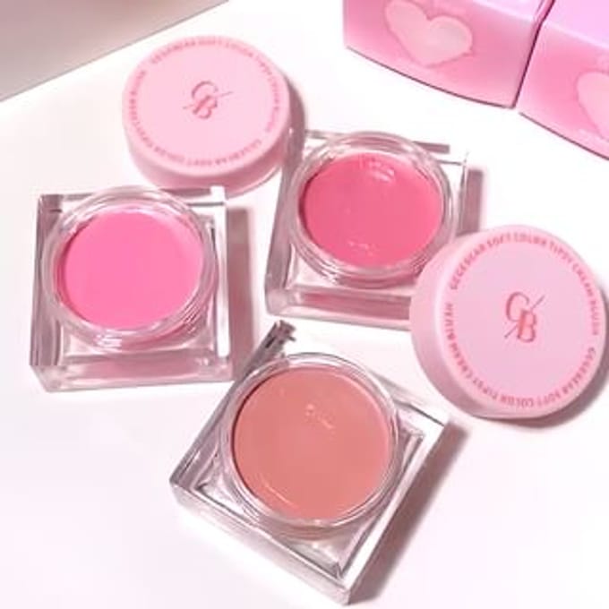 Gege Bear - BUY 3 GET 40% OFF - Soft Color Tipsy Cream Cheek Blush - 5-8 #07 Cherry