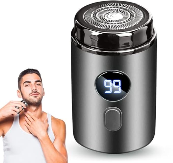 Draagbare Mini Elektrische Scheermachine - USB Oplaadbaar en Duurzaam