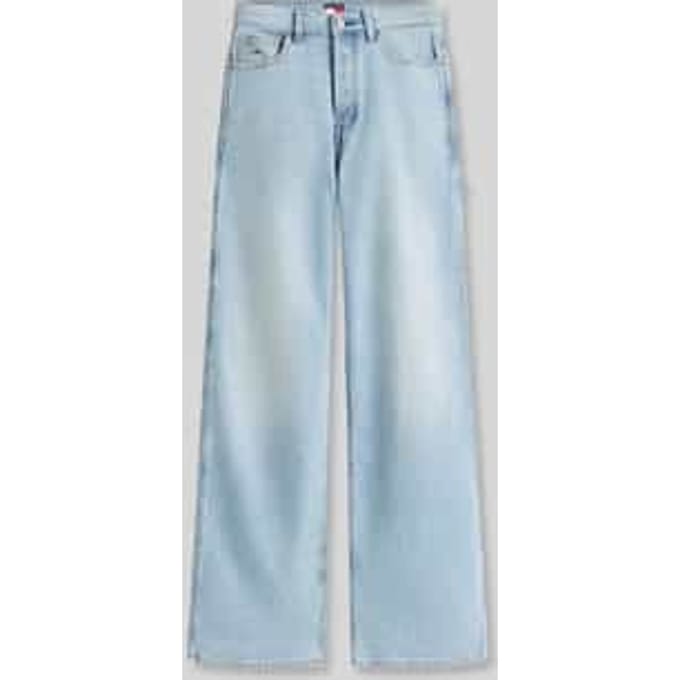 Wide & loose fit jeans van katoenmix model 'CLAIRE'