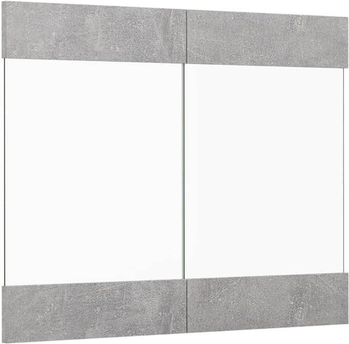 Vicco R-Line Keukenfront – 79.2 x 59 cm meubelfront voor de glazen hangkast Beton