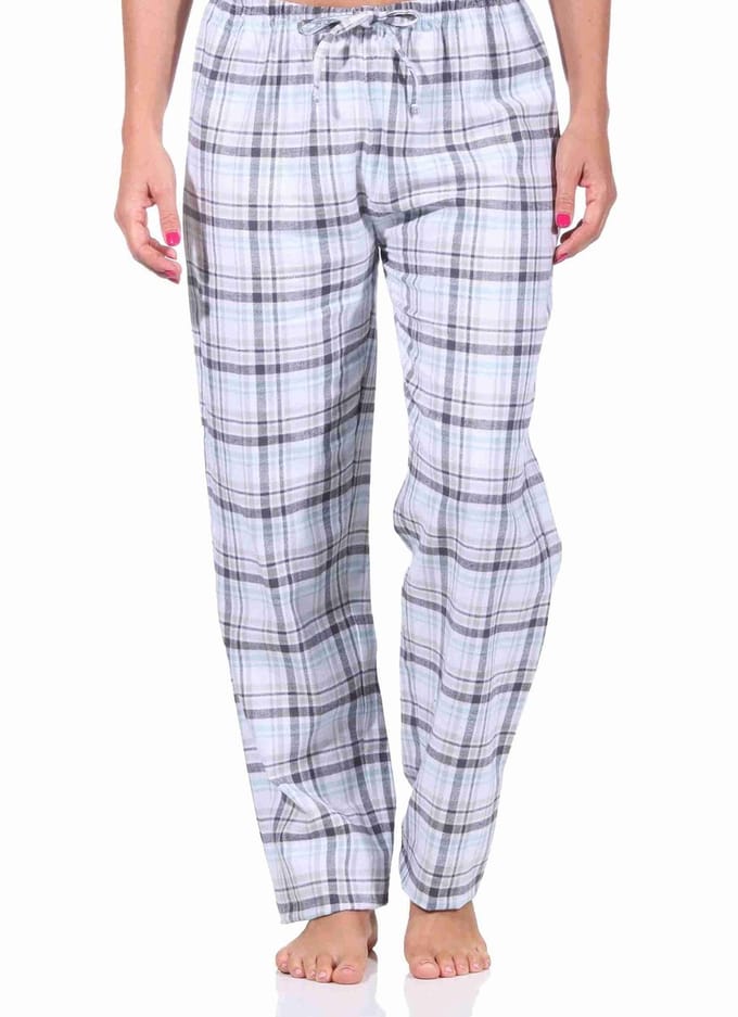 Dames Flanellen Geruite Katoenen Pyjamabroek - 222 222 15 870