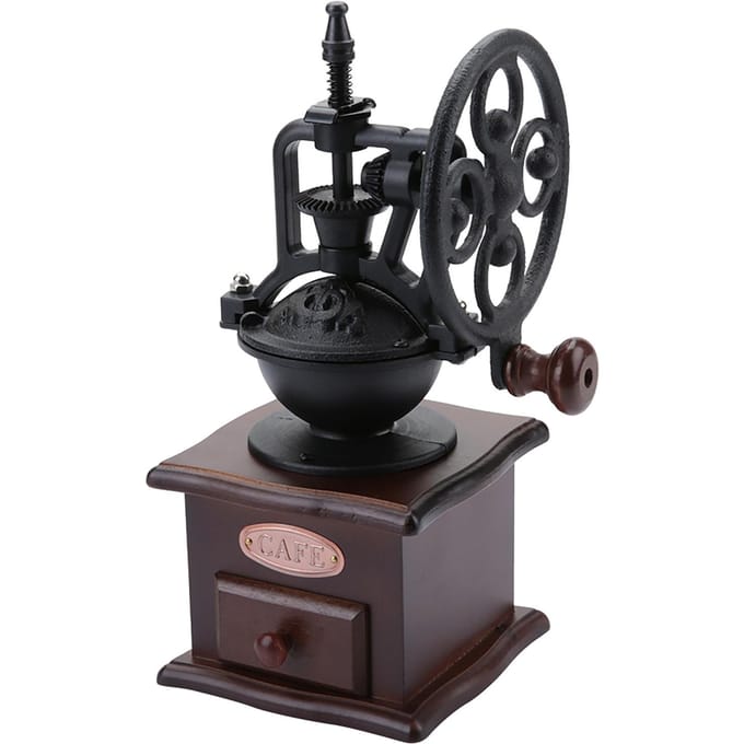 Handmatige Koffiebonenmolen Handmolen Peper Specerij Huis-Maalmachine black
