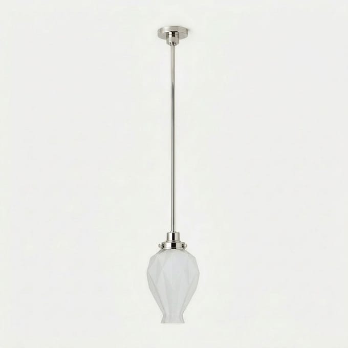 Hanglamp Chicago 20's Nikkel - Art Deco Trade