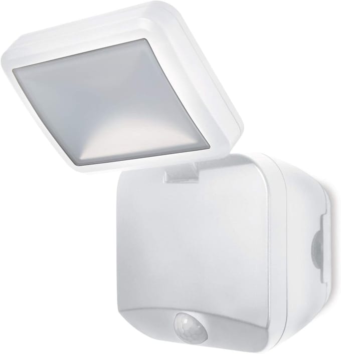 Osram LED wand- en plafondlamp, lamp voor buitentoepassingen, koel wit, Batterij LED Spotlight Single
