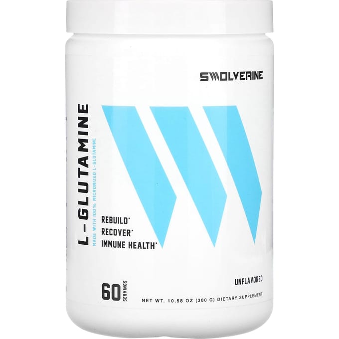 Swolverine, L-Glutamine, Non aromatisé, 10,58 oz (300 grammes)