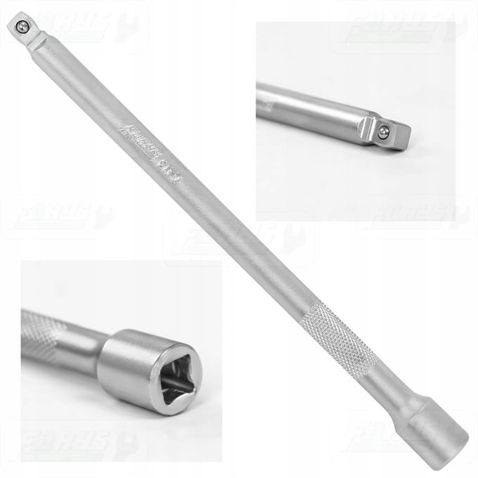 Verstelbare 1/4" verlenging 150 mm CrV - Precisie in krappe ruimtes
