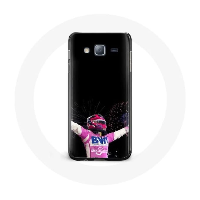 Coque - Samsung - Galaxy J3 2016 - Formule 1 - Sergio Pérez - Souple Noir