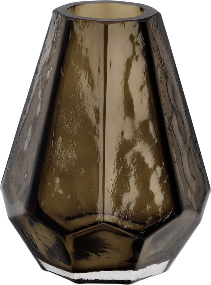 Goebel - Accessoires | Vaas Golden Smoke 12 | Glas - 12cm