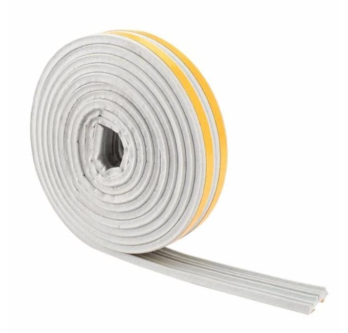 Universele Tochtstrip - Zelfklevende Deurstrip - Waterdicht en windbestendig - Tochtwering - 9MM / 4MM - 5 Meter (2x2,5M) - Grijs Type E
