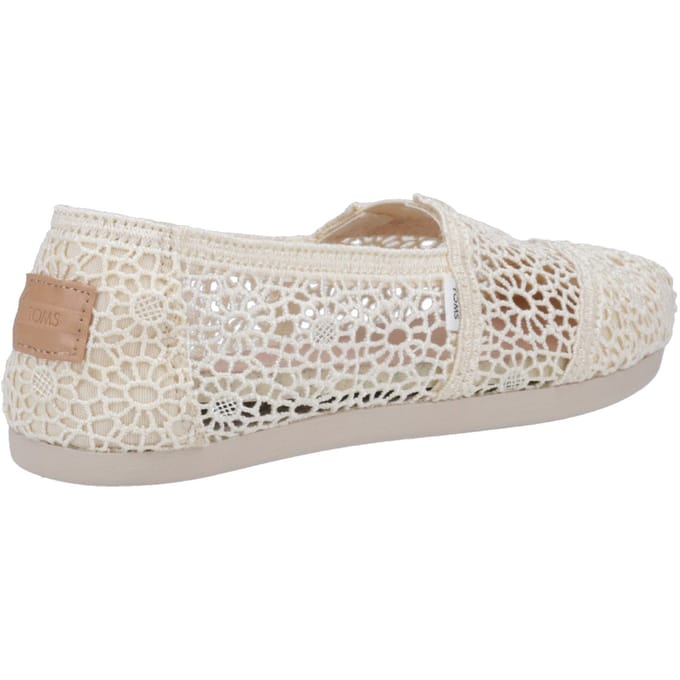 TOMS Alpargata Polyester Dames Espadrilles Naturel