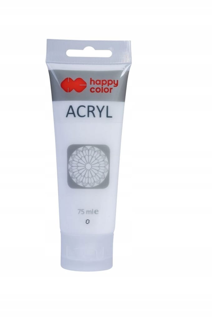 Happy Color Acrylverf 75ml - Titaanwit