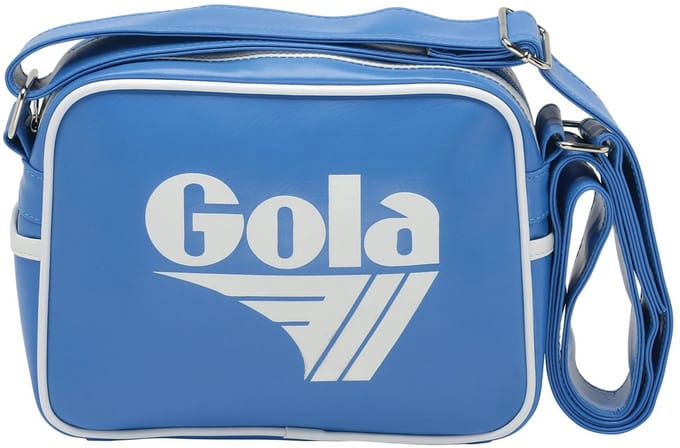Gola schoudertas Micro Redford Blue / White blauw wit