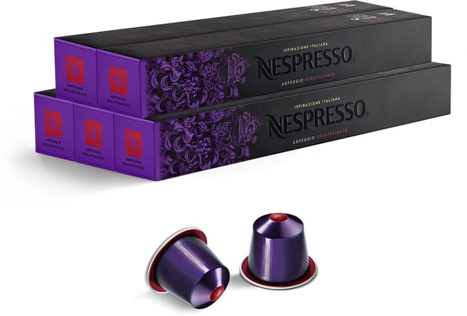 Nespresso - Original - Arpeggio Decaf - Koffiecups - 100 capsules