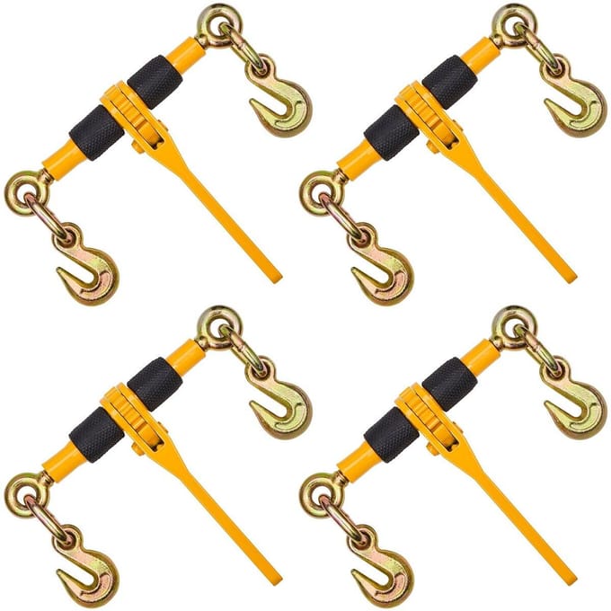 Ketting Ratel Spanband 1/4 -5/16  2600 lbs voor Vastzetten 4 Stuks