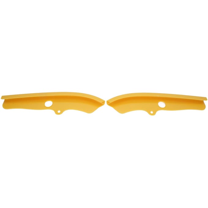 2 stuks Voorbumper Lipbeschermer ABS Vervanging voor Dodge Challenger SRT 392 2015?2018 yellow