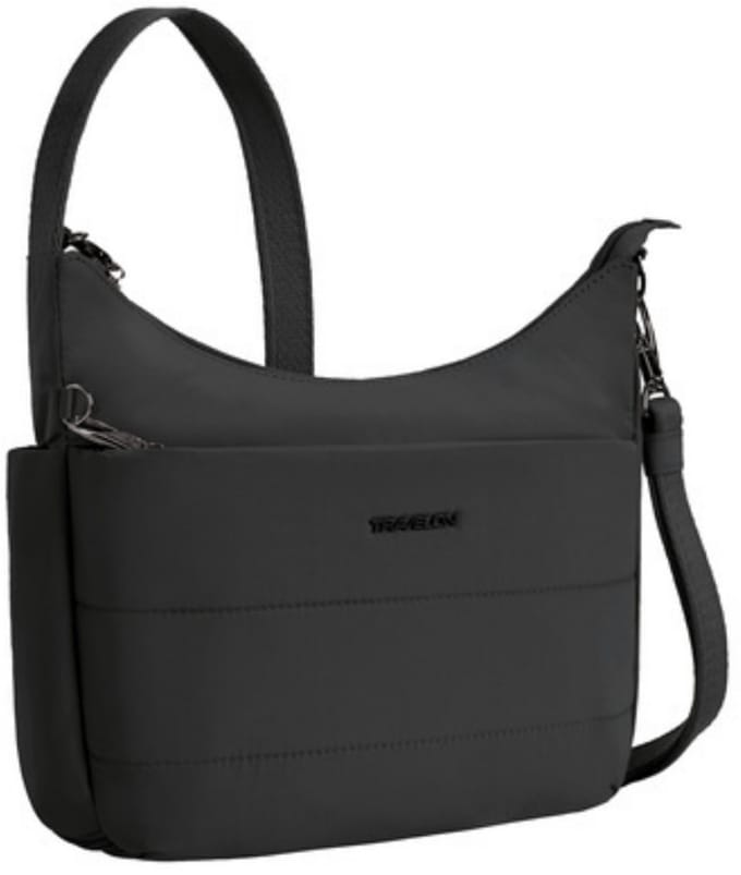 Travelon Roam Medium Anti-diefstal Crossbody Tas - Zwart