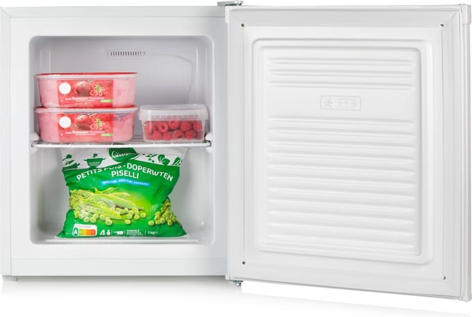 PRIMO PR146DV Mini Vriezer - Diepvries Klein - Vrijstaand - 33L - D - Wit