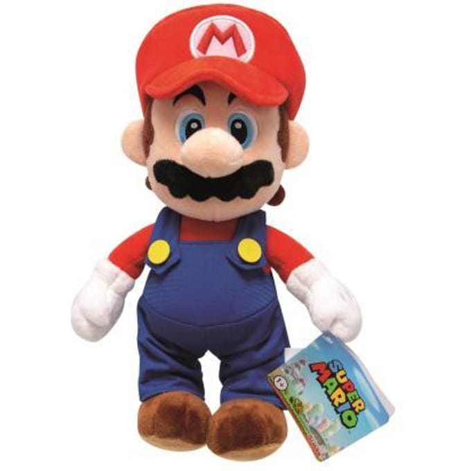 Super Mario Bros Mario - Mario pluche 30cm Bekende knuffels