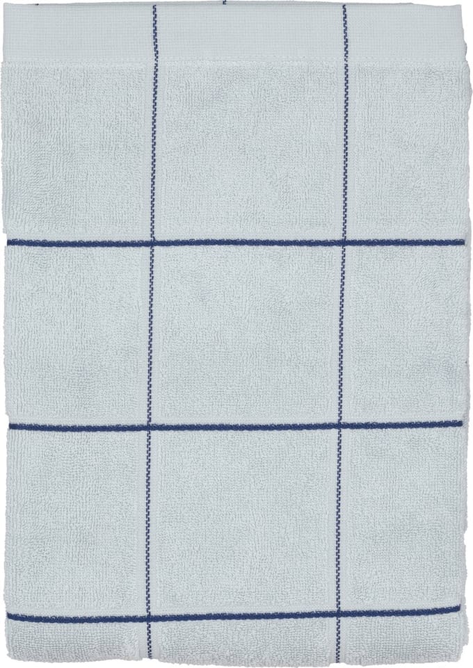 Södahl organic Vista Handdoek 70 x 140 cm Linen blue