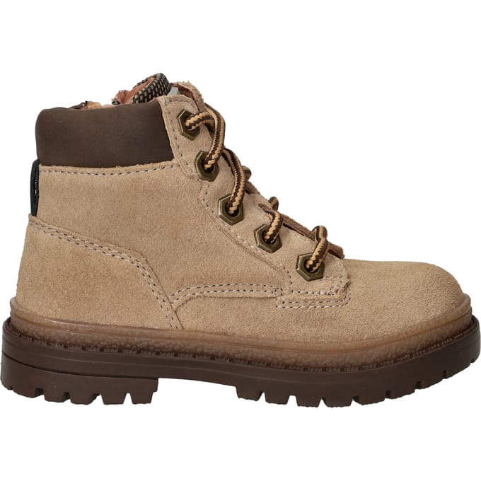 IK-KE Veterboots - Jongens - Beige - Maat:23