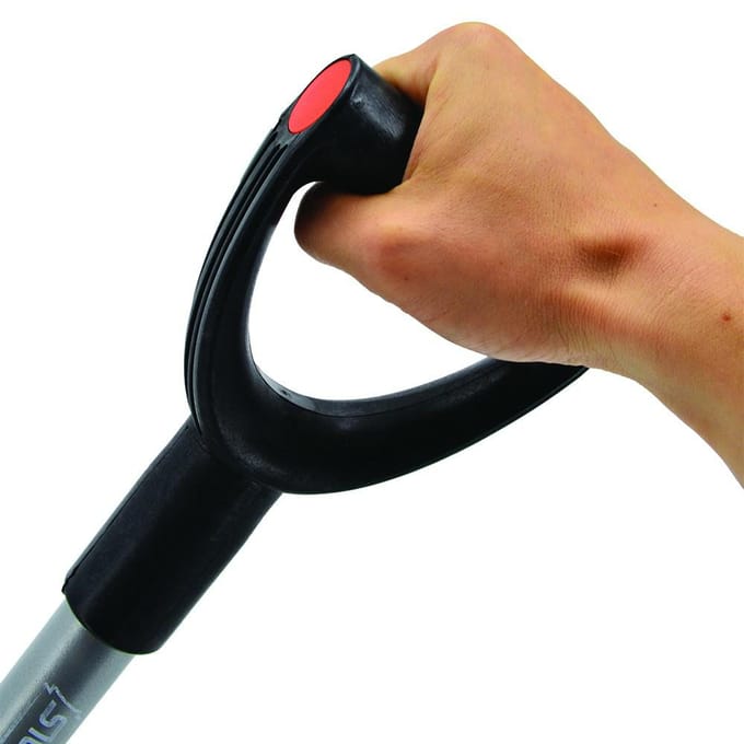 Awtools Black Line - Metaalschep - Ergonomische T-Handgreep - Zwart