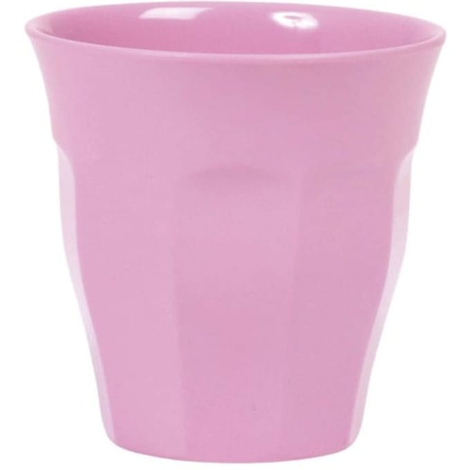 Rice melamine beker donker roze