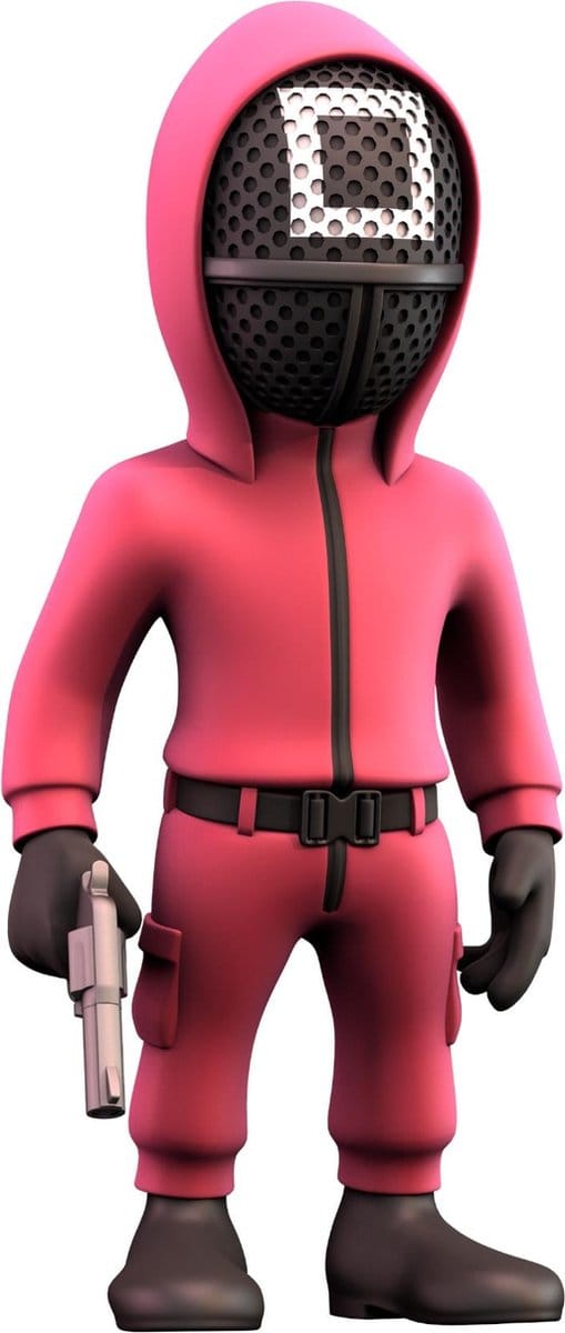 Minix - TV Series - Squid Game - Masked Manager Square Guard Statue 12cm