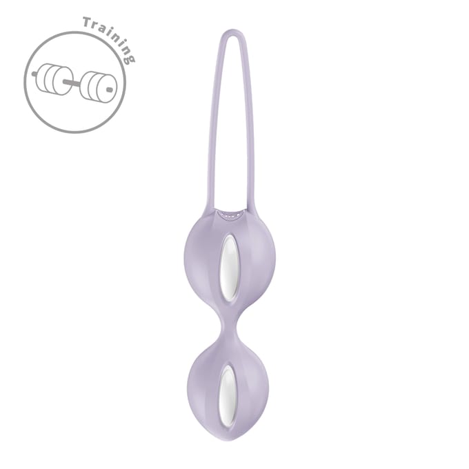 FUN FACTORY - SMARTBALLS DUO KEGEL BALLS PURPLE