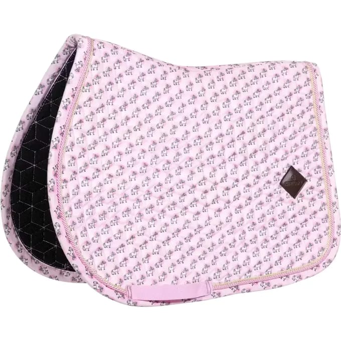 Kentucky Horsewear - Zadeldoek sammy collection springen oude roos